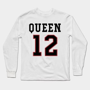 12th Birthday Gift Slab Queen 12 Long Sleeve T-Shirt